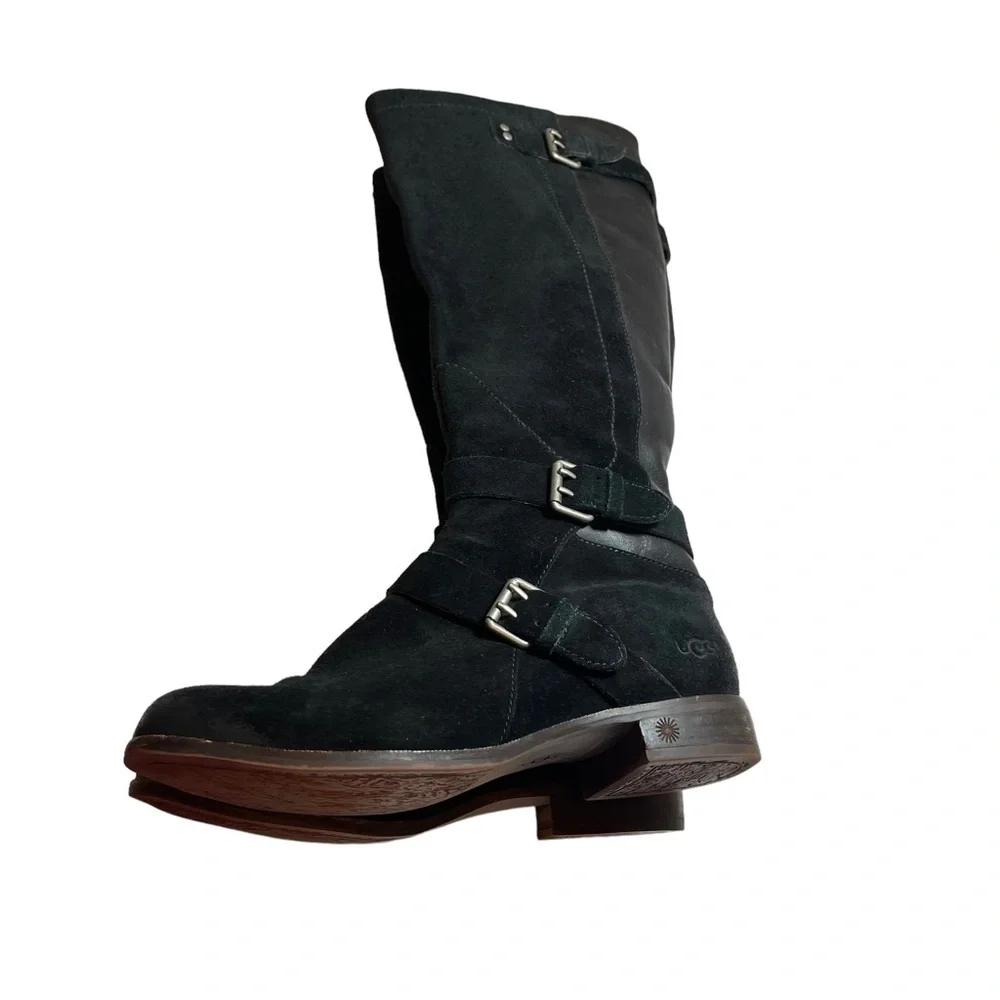UGG Cydnee Suede Riding Boot Women Size 7